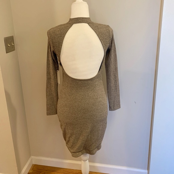 *SALE* NWT CAPULET Open Back Ribbed Sweater Dress sz S - Picture 5 of 11